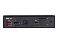 Shuttle XPC slim DS10U7 - Slim-PC - Core i7 8565U 1.8 GHz - 0 Go - aucun disque dur DS10U7