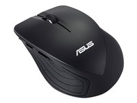 ASUS WT465 - Souris - optique - sans fil - 2.4 GHz - récepteur sans fil USB - noir 90XB0090-BMU040