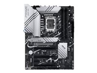 ASUS PRIME Z790-P - Carte-mère - ATX - Socket LGA1700 - Z790 Chipset - USB 3.2 Gen 1, USB 3.2 Gen 2, USB-C 3.2 Gen2, USB-C 3.2 Gen 2x2 - 2.5 Gigabit LAN - carte graphique embarquée (unité centrale requise) - audio HD (8 canaux) 90MB1CK0-M1EAY0