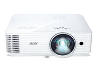 Acer S1286Hn - Projecteur DLP - 3D - 3500 lumens - XGA (1024 x 768) - 4:3 - objectif fixe à focale courte - LAN MR.JQG11.001