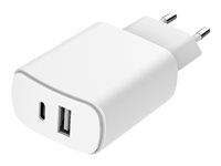 Just Green - Adaptateur secteur - 37 Watt - PD (USB, 24 pin USB-C) - blanc JGCS2USBAC37WW