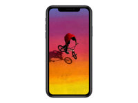 Apple iPhone Xr - Smartphone - double SIM - 4G LTE Advanced - 256 Go - GSM - 6.1" - 1792 x 828 pixels (326 ppi) - Liquid Retina HD display - 12 MP (caméra avant 7 MP) - noir MRYJ2ZD/A