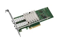 Intel X540 DP - Adaptateur réseau profil bas - 10Gb Ethernet x 2 - avec Intel i350 DP Network Daughter Card - pour PowerEdge R620, R720, R720xd, R820, R920; PowerEdge R630, R730, R730xd, R830, R930 540-BBHI