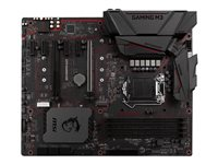 MSI Z270 GAMING M3 - Carte-mère - ATX - Socket LGA1151 - Z270 - USB 3.1 Gen 1, USB-C Gen2, USB 3.1 Gen 2 - Gigabit LAN - carte graphique embarquée (unité centrale requise) - audio HD (8 canaux) Z270 GAMING M3