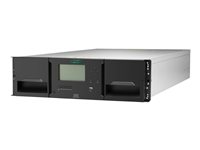 HPE StoreEver MSL3040 Scalable Library Base Module - Bibliothèque de bandes - 720 To / 1.8 PB - logements : 40 - Aucun lecteur de bande - rack-montable - 3U - 3 lecteurs LTO demi-hauteur (HH) par module Q6Q62C