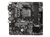 MSI B450M PRO-VDH MAX - Carte-mère - micro ATX - Socket AM4 - AMD B450 Chipset - USB 3.1 Gen 1 - Gigabit LAN - carte graphique embarquée (unité centrale requise) - audio HD (8 canaux) B450M PRO-VDH MAX