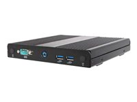 AOpen Digital Engine DE3450Z - Lecteur de signalisation numérique - 4 Go RAM - Intel Celeron - SSD - 128 Go - Windows 10 IoT - 4K UHD (2160p) - noir 491.DEH00.2130