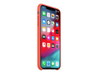 Apple - Coque de protection pour téléphone portable - silicone - nectarine - pour iPhone XS Max MTFF2ZM/A