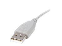 StarTech.com Cable USB 2.0 A vers Mini B de 3 m - Câble USB - USB (M) pour mini USB type B (M) - USB 2.0 - 3 m - gris - pour P/N: BOX4HDECP2, HDBOOST4K2, MOD4AVHD, MOD4AVHDBT, MOD4DOCKACPD, SV565HDIP, USB2001EXT2PNA USB2HABM10