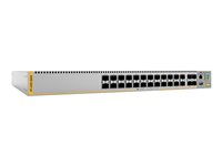 Allied Telesis AT x220-28GS - Commutateur - C3 - Géré - 24 x Gigabit SFP + 4 x Gigabit SFP (liaison montante) - Montable sur rack AT-X220-28GS-50