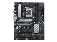 ASUS PRIME H670-PLUS D4 - Carte-mère - ATX - Socket LGA1700 - H670 Chipset - USB 3.2 Gen 1, USB 3.2 Gen 2, USB-C 3.2 Gen 1 - 2.5 Gigabit LAN - carte graphique embarquée (unité centrale requise) - audio HD (8 canaux) 90MB18W0-M1EAY0