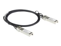 StarTech.com Cable Twinax a fixation directe SFP+ compatible Dell EMC DAC-SFP-10G-2M - 2m - 10 Gbps - Cable en cuivre passif (DACSFP10G2M) - Câble d'attache directe 10GBase - SFP+ (P) verrouillé pour SFP+ (P) verrouillé - 2 m - twinaxial - passif DACSFP10G2M