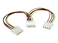 C2G "Y" Cable - Répartiteur d'alimentation - alimentation interne 4 plots (M) pour alimentation interne 4 plots (F) 81845