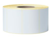 Brother Premium - Semi-brillant - dessus enduit - blanc - 102 x 74 mm 2940 étiquette(s) (1 rouleau(x) x 2940) Étiquettes en forme découpée (pack de 4) - pour Brother TJ-4020, 4120; Titan Industrial Printer TJ-4021, 4121, 4420, 4422, 4520, 4522 BCS1J074102203