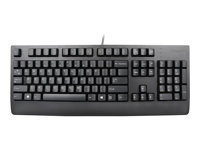 Lenovo Preferred Pro II - Clavier - USB - QWERTY - Danois - noir - pour IdeaPad 3 14IGL05; ThinkCentre M70; M90; ThinkPad E14 Gen 2; V30a-22; V30a-24; V50t-13 4X30M86888