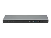 Kensington SD4750P USB-C & USB 3.0 Dual 4K Docking Station w/ 135W adapter - DP & HDMI - Win/Mac - Station d'accueil - USB-C / USB 3.0 - 2 x HDMI, 2 x DP - GigE - 135 Watt - Conformité TAA - Europe K39105EU