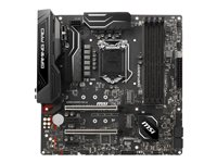 MSI Z370M GAMING PRO AC - Carte-mère - micro ATX - Socket LGA1151 - Z370 - USB 3.1 Gen 1, USB-C Gen2, USB 3.1 Gen 2 - Bluetooth, Gigabit LAN, Wi-Fi - carte graphique embarquée (unité centrale requise) - audio HD (8 canaux) Z370M GAMING PRO AC