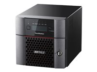 BUFFALO TeraStation 5210DF Series TS5210DF0202 - Serveur NAS - 2 Baies - 2 To - SATA 6Gb/s - HDD 1 To x 2 - RAID 0, 1, JBOD - RAM 4 Go - 10 Gigabit Ethernet - iSCSI - avec service d'échange du disque dur TeraStation VIP en 24 h pendant 3 ans TS5210DF0202-EU