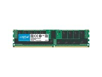 Crucial - DDR4 - module - 32 Go - DIMM 288 broches - 2666 MHz / PC4-21300 - CL19 - 1.2 V - mémoire enregistré - ECC CT32G4RFD4266