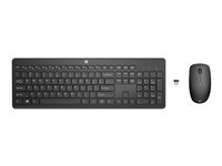 HP 235 - Ensemble clavier et souris - sans fil - Français - pour Elite Mobile Thin Client mt645 G7; Pro Mobile Thin Client mt440 G3; ZBook Fury 16 G9 1Y4D0AA#ABF