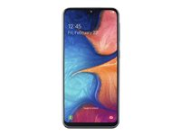 Samsung Galaxy A20e - 4G smartphone - double SIM - RAM 3 Go / Mémoire interne 32 Go - microSD slot - Écran LCD - 5.8" - 1560 x 720 pixels - 2x caméras arrière 13 MP, 5 MP - front camera 8 MP - noir SM-A202FZKDXEF