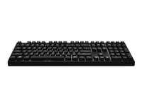 Cooler Master MasterKeys Pro L White - Clavier - rétro-éclairé - USB - français - commutateur à clé : CHERRY MX Red - noir SGK-4070-KKCR1-FR