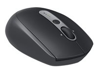 Logitech M590 Silent - Souris - pour droitiers - optique - 7 boutons - sans fil - Bluetooth, 2.4 GHz - récepteur sans fil USB - tonalité graphite 910-005197