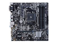 ASUS PRIME B350M-A - Carte-mère - micro ATX - Socket AM4 - AMD B350 FCH - USB 3.0, USB 3.1 - Gigabit LAN - carte graphique embarquée (unité centrale requise) - audio HD (8 canaux) PRIME B350M-A