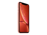 Apple iPhone XR - Smartphone - double SIM - 4G LTE Advanced - 128 Go - GSM - 6.1" - 1792 x 828 pixels (326 ppi) - Liquid Retina HD display - 12 MP (caméra avant 7 MP) - Corail MRYG2ZD/A