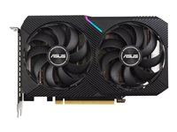 ASUS Dual GeForce RTX 3050 - Carte graphique - GF RTX 3050 - 8 Go GDDR6 - PCIe 4.0 - HDMI, 3 x DisplayPort 90YV0HH1-M0NA00