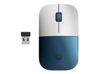 HP Z3700 - Souris - sans fil - 2.4 GHz - récepteur sans fil USB - sarcelle d'hiver 171D9AA#ABB