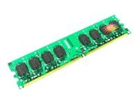 Transcend - DDR2 - module - 1 Go - SO DIMM 200 broches - 800 MHz / PC2-6400 - CL6 - 1.8 V - mémoire sans tampon - non ECC - pour Acer TravelMate 4730; Compaq Presario CQ60; HP Portable dv3, dv7 TS128MSQ64V8W