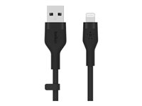 Belkin BOOST CHARGE - Câble Lightning - USB mâle pour Lightning mâle - 3 m - noir CAA008BT3MBK