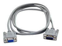 StarTech.com Câble / Cordon d'extension pour moniteur VGA de 1,8m - Rallonge VGA HD15 - Mâle / Femelle - Gris - Rallonge de câble VGA - HD-15 (VGA) (M) pour HD-15 (VGA) (F) - 1.8 m - gris - pour P/N: DP2VGAMM6, DP2VGAMM6B, HD2VGAMM6, MXT101MM MXT101