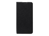 Bigben Connected folio - Coque de protection pour téléphone portable - synthétique - noir - pour Samsung Galaxy A20e ETUIFGALA20E