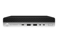 HP EliteDesk 800 G3 - mini bureau - Core i5 7500T 2.7 GHz - vPro - 8 Go - SSD 256 Go 2LT43EA#ABD