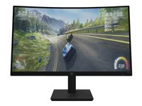 HP X27c Gaming Monitor - écran LED - incurvé - Full HD (1080p) - 27" 32G13AA#ABB