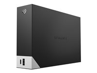 Seagate One Touch with hub STLC18000400 - Disque dur - 18 To - externe (de bureau) - USB 3.0 - noir - avec Seagate Rescue Data Recovery STLC18000400