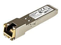 StarTech.com SFP RJ45 - 1000Base-T - Module SFP cuivre - Gigabit - Compatible HP JD089B - SFP 1G - Mini-GBIC - 100 m - Module transmetteur SFP (mini-GBIC) (équivalent à : HP JD089B) - 1GbE - 1000Base-T - RJ-45 - jusqu'à 100 m JD089BST