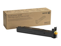 Xerox - Haute capacité - jaune - original - cartouche de toner - pour WorkCentre 6400, 6400/XFM, 6400S, 6400SFS, 6400X, 6400XF, 6400XM 106R01319