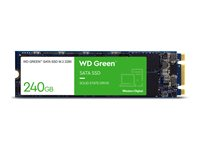 WD Green WDS240G3G0B - SSD - 240 Go - interne - M.2 2280 - SATA 6Gb/s WDS240G3G0B