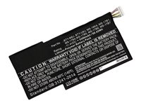 DLH - Batterie de portable (équivalent à : MSI BTY-M6J, MSI BTY-U6J) - lithium-polymère - 5300 mAh - 61 Wh - pour MSI Bravo 15; 17; GS63 8RD; GS63 8RE; GS73 8RE; GS73 8RF; WS63 8SJ; WS63 8SK; WS63 8SL MMII4773-B061Y2