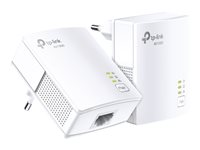 TP-Link TL-PA7017 KIT - V4 - Starter Kit - kit d'adaptation pour courant porteur - - 1GbE, HomePlug AV (HPAV), HomePlug AV (HPAV) 2.0, IEEE 1901 - Branchement mural (pack de 2) TL-PA7017 KIT