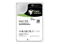 Seagate Exos X16 ST14000NM001G - Disque dur - 14 To - interne - SATA 6Gb/s - 7200 tours/min - mémoire tampon : 256 Mo ST14000NM001G