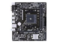 ASUS PRIME A320M-R - Carte-mère - micro ATX - Socket AM4 - AMD A320 Chipset - USB 3.1 Gen 1 - Gigabit LAN - carte graphique embarquée (unité centrale requise) - audio HD (8 canaux) 90MB0XD0-M0ECY0