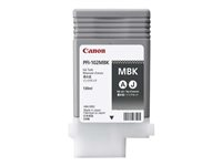 Canon PFI-102 MBK - Noir mat - original - réservoir d'encre - pour imagePROGRAF iPF510, iPF605, iPF650, iPF655, iPF710, iPF720, iPF750, iPF755, LP17, LP24 0894B001