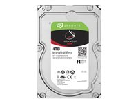 Seagate IronWolf Pro ST4000NE0025 - Disque dur - 4 To - interne - 3.5" - SATA 6Gb/s - 7200 tours/min - mémoire tampon : 128 Mo - avec Seagate Rescue Data Recovery ST4000NE0025