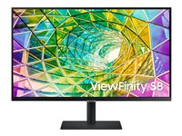 Samsung ViewFinity S8 S32A800NMP - S80A Series - écran LED - 4K - 32" - HDR LS32A800NMPXEN