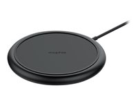 mophie Charge Stream Pad+ - Tapis de charge sans fil + adaptateur secteur - 10 Watt - Apple Fast Charge, FC - noir - Europe 409901484