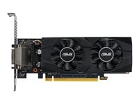 ASUS GTX1650-O4G-LP-BRK - OC Edition - carte graphique - GF GTX 1650 - 4 Go GDDR5 - PCIe 3.0 x16 profil bas - DVI, HDMI, DisplayPort 90YV0D30-M0NA00